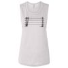 Ladies' Bella Flowy Scoop Muscle Tank Thumbnail