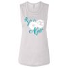 Ladies' Bella Flowy Scoop Muscle Tank Thumbnail