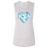 Ladies' Bella Flowy Scoop Muscle Tank Thumbnail