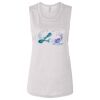 Ladies' Bella Flowy Scoop Muscle Tank Thumbnail